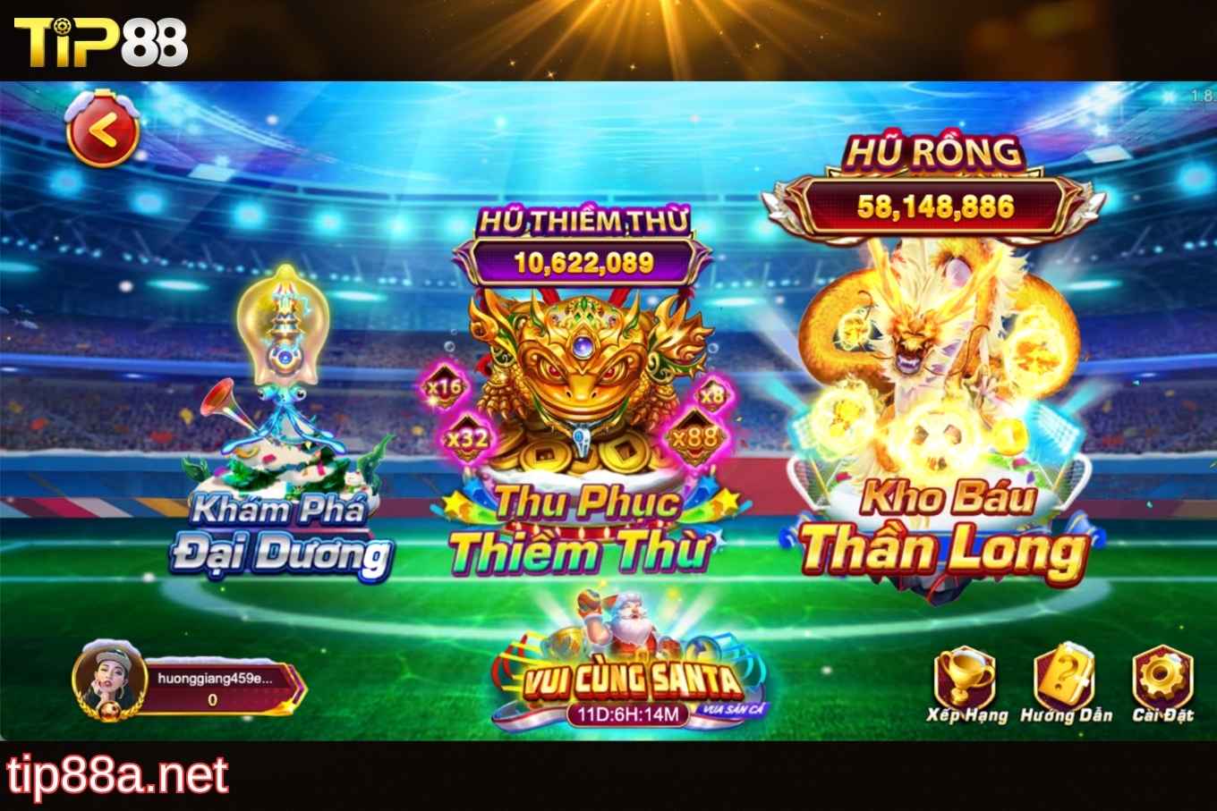 Cách chơi vua săn cá Tip88