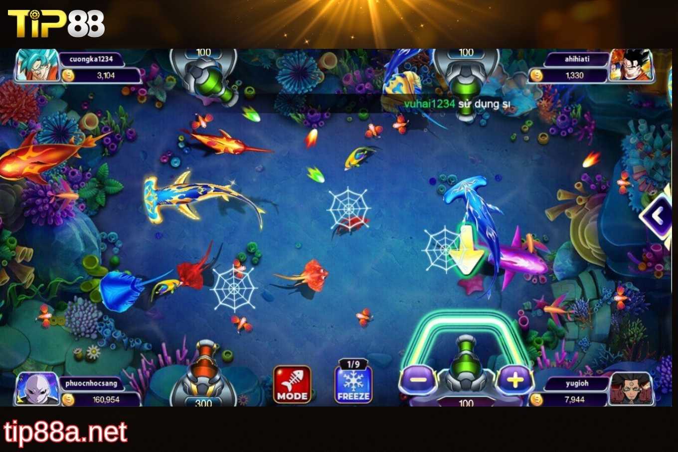 Kinh nghiệm chơi vua săn cá Tip88